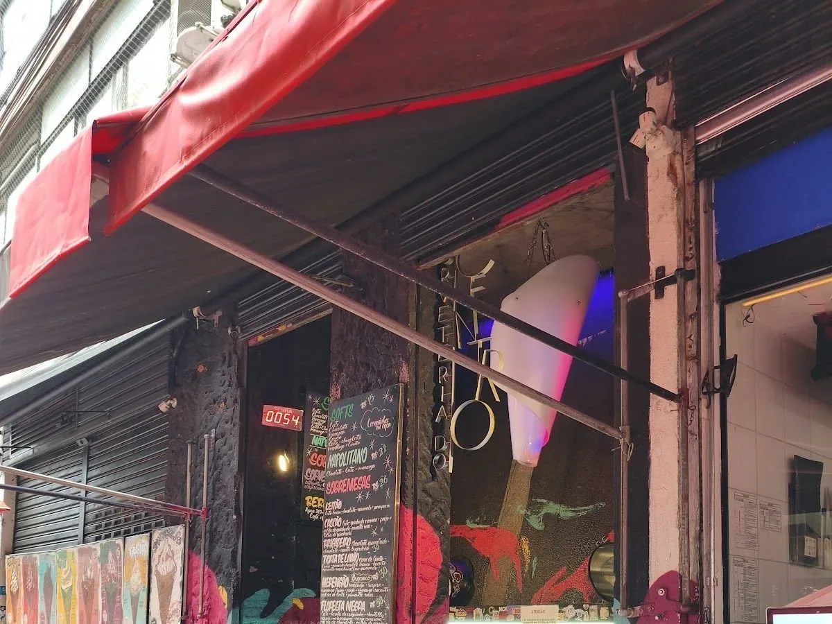 Fachada da Sorveteria do Centro na Rua Epitácio Pessoa